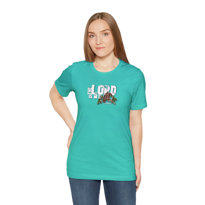 The Lord is My Rock Women Unisex Jersey Short Sleeve Tee