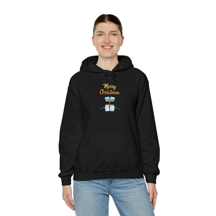 Merry Christmas Women Unisex Heavy Blend™ Hooded Sweatshirt