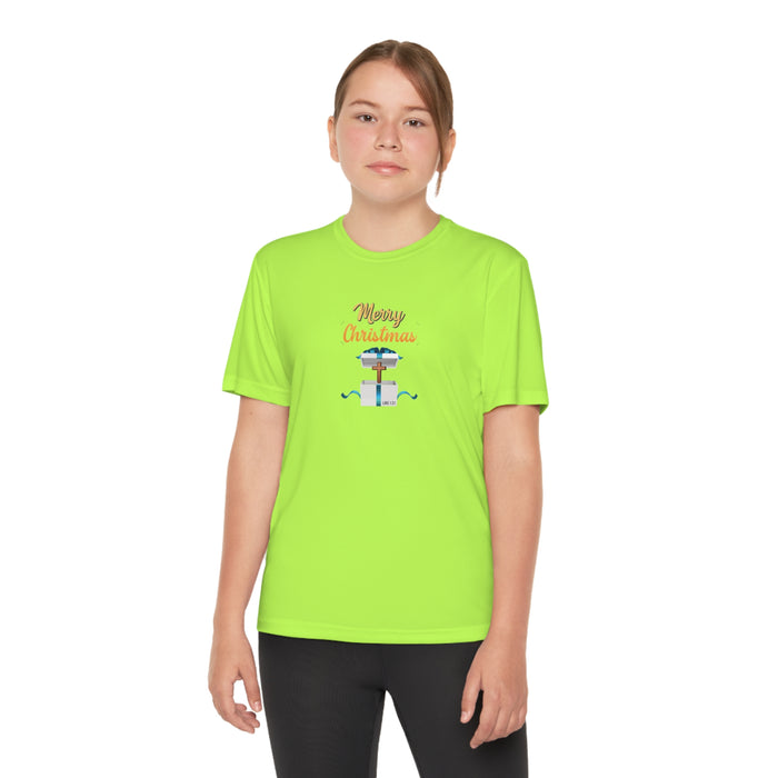 Merry Christmas Girls Youth Tee