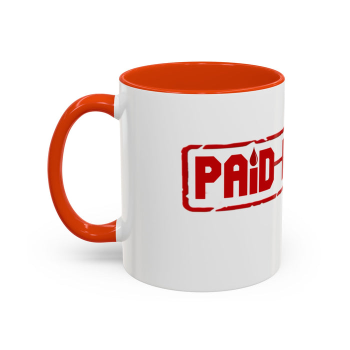 Mug — “Paid in Full” Christian Scripture Coffee Mug (Romans 6:23)