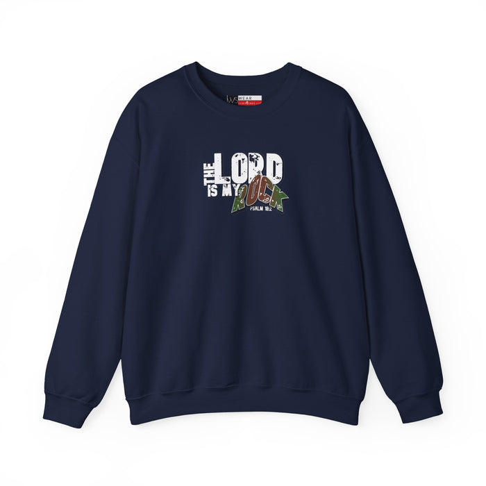 The Lord is My Rock Men’s Unisex Heavy Blend™ Crewneck Sweatshirt