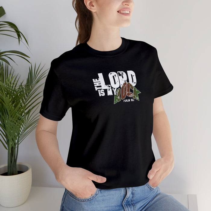 The Lord is My Rock Women Unisex Jersey Short Sleeve Tee