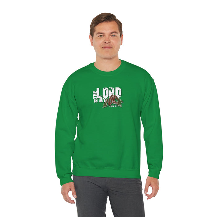 The Lord is My Rock Men’s Unisex Heavy Blend™ Crewneck Sweatshirt