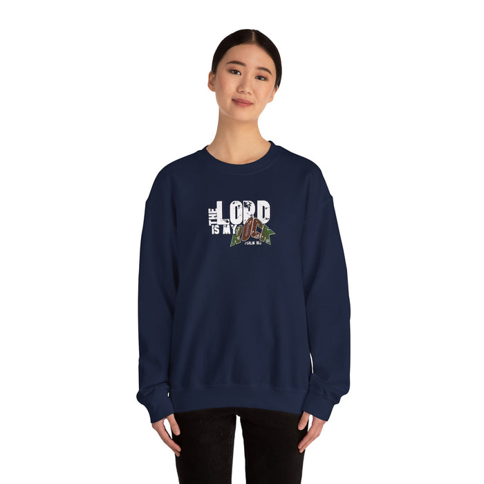The Lord is My Rock Men’s Unisex Heavy Blend™ Crewneck Sweatshirt