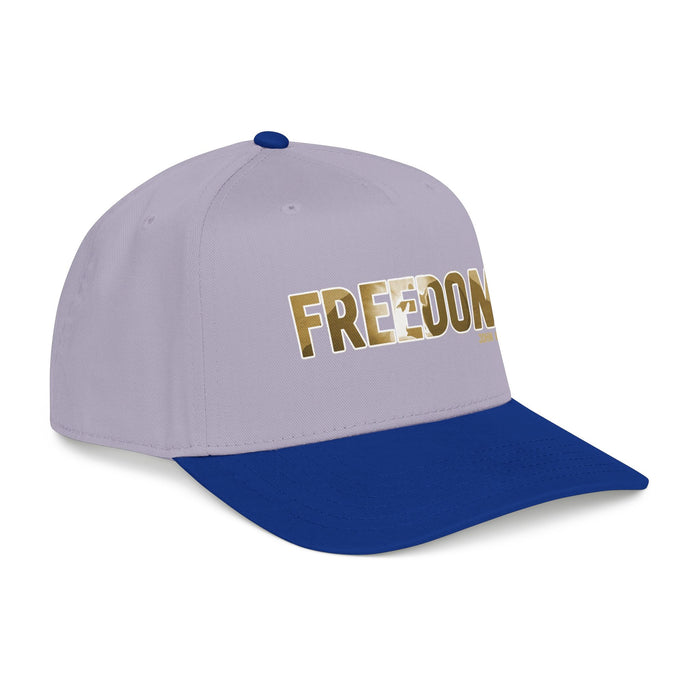 Freedom Embroidered Baseball Cap — Vintage Distressed Military-Inspired Hat