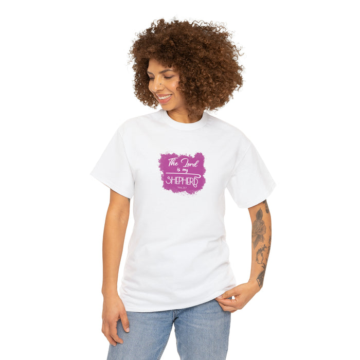 The Lord is My Shepherd Women Unisex Heavy Cotton Tee