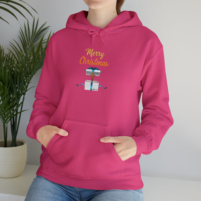 Merry Christmas Women Unisex Heavy Blend™ Hooded Sweatshirt
