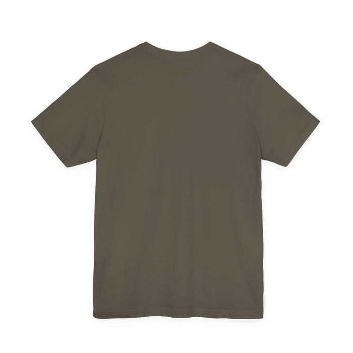 Jesus Is Lord Over All Crown Tee — Faith-Based Christian Short Sleeve Shirt