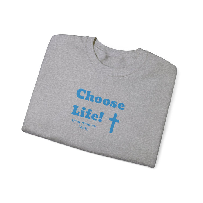 Choose Life 2.0 Women Unisex Heavy Blend™ Crewneck Sweatshirt