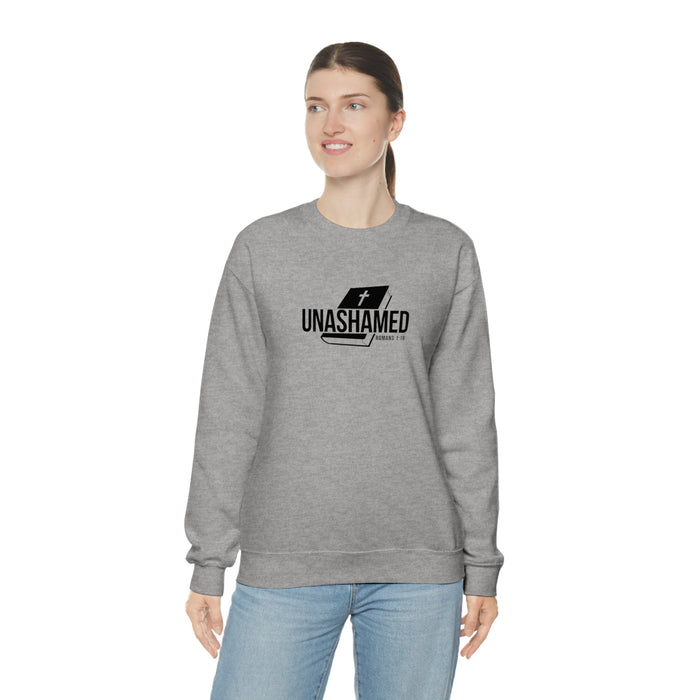Unashamed Men’s Unisex Heavy Blend™ Crewneck Sweatshirt