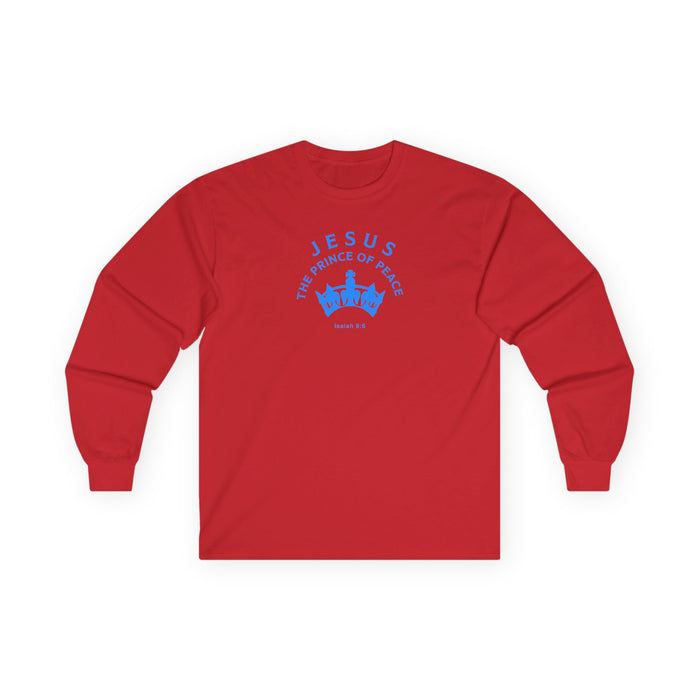 Jesus Prince of Peace Long Sleeve Tee — Faith-Based Christian Shirt