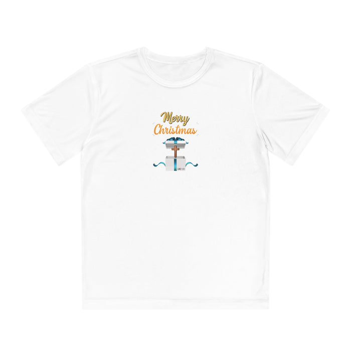Merry Christmas Girls Youth Tee