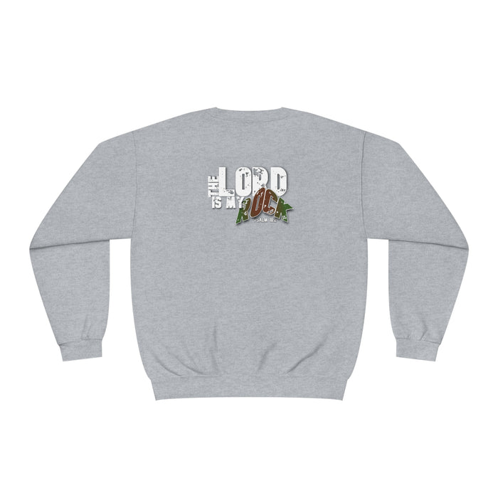 The LORD is My Rock Unisex NuBlend® Crewneck Sweatshirt