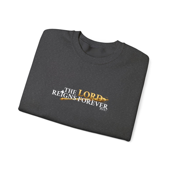 The Lord Reigns Forever Men’s Unisex Heavy Blend™ Crewneck Sweatshirt