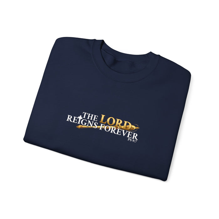 The Lord Reigns Forever Men’s Unisex Heavy Blend™ Crewneck Sweatshirt