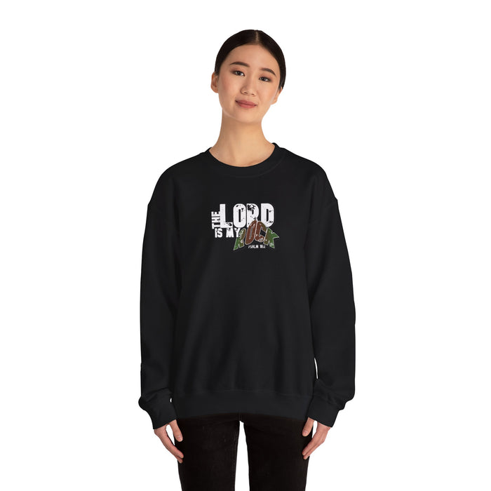 The Lord is My Rock Men’s Unisex Heavy Blend™ Crewneck Sweatshirt