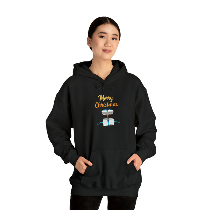 Merry Christmas Women Unisex Heavy Blend™ Hooded Sweatshirt