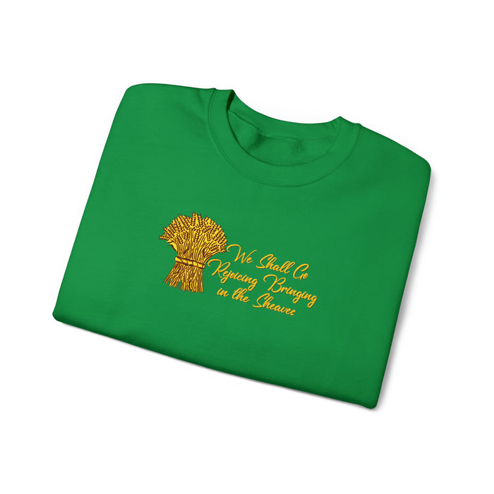 We Shall Go Rejoicing Bringing in the Sheaves Men Unisex Heavy Blend™ Crewneck Sweatshirt
