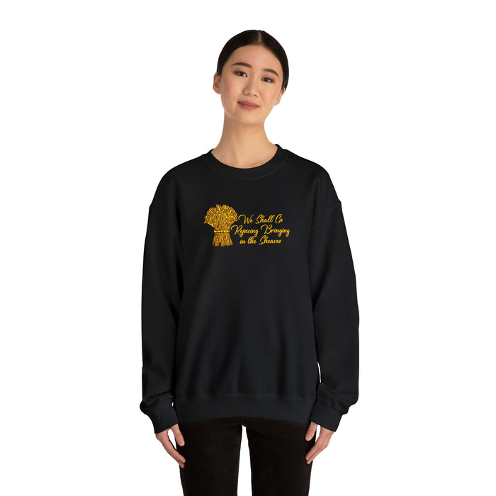 We Shall Go Rejoicing Bringing in the Sheaves Men Unisex Heavy Blend™ Crewneck Sweatshirt