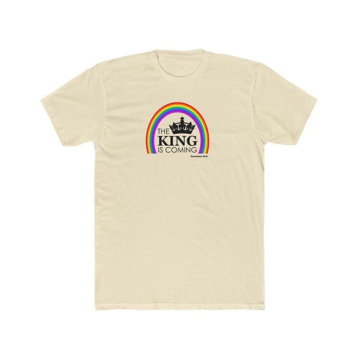 The King Is Coming Men's Cotton Crew Tee