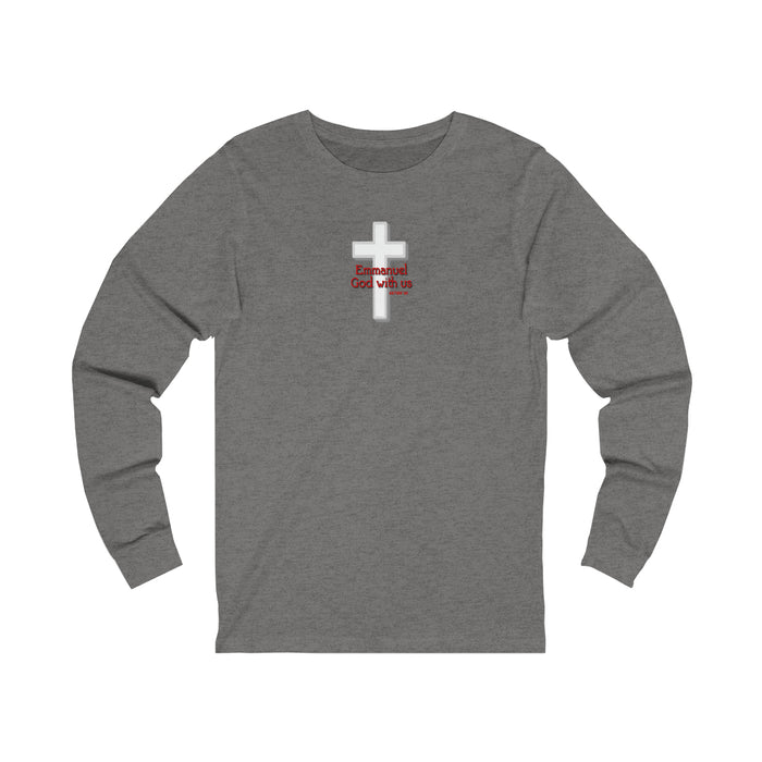 Emmanuel God With Us Women’s Unisex Jersey Long Sleeve Tee