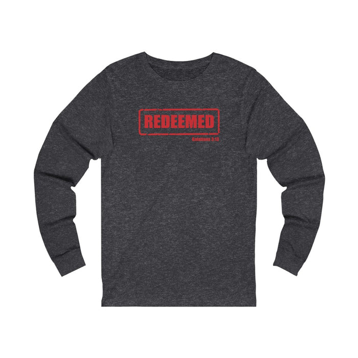 Redeemed Unisex Jersey Long Sleeve Tee