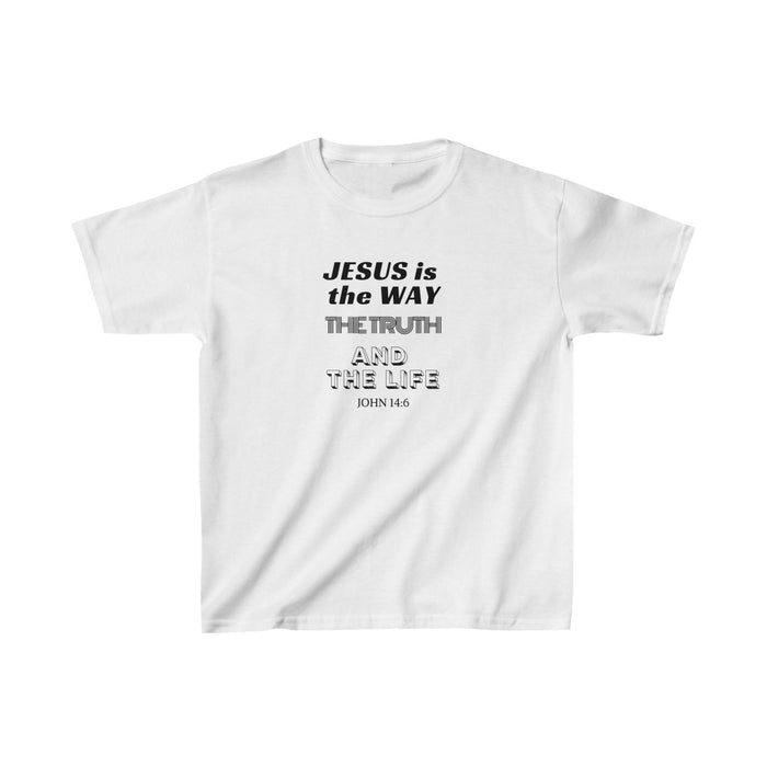 Jesus Is The Only Way Kids Heavy Cotton™ Tee