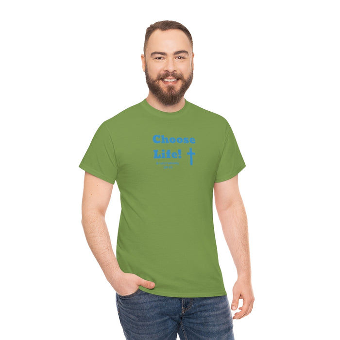 Choose Life 2.0 Women Unisex Heavy Cotton Tee