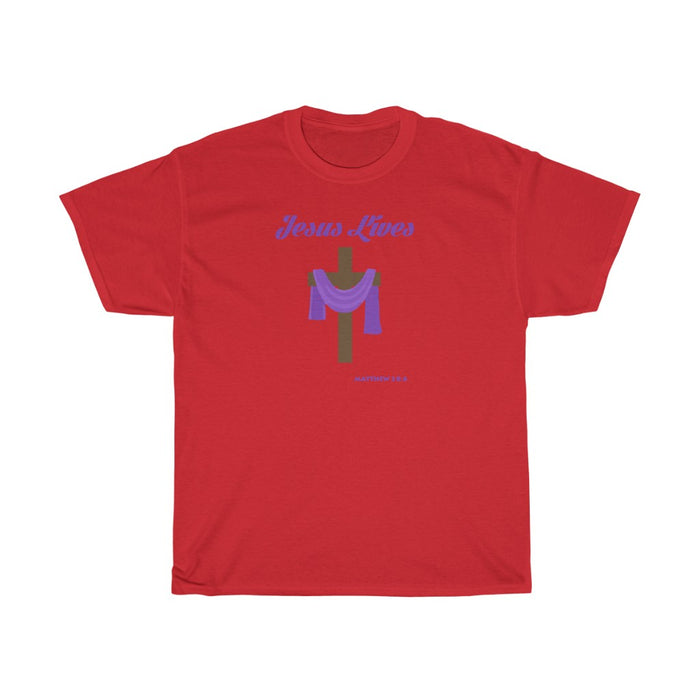 Jesus Lives Women’s Unisex Heavy Cotton Tee