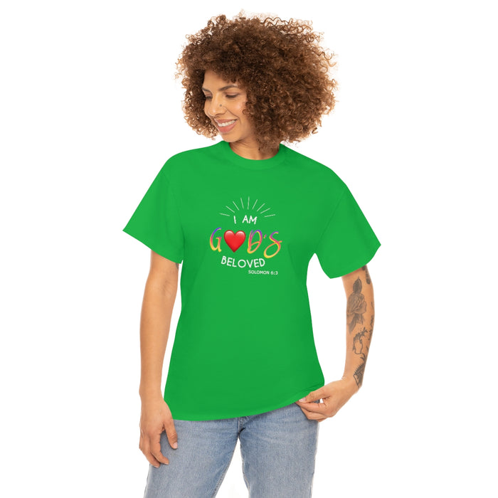 I am God’s Beloved Ladies Unisex Heavy Cotton Tee