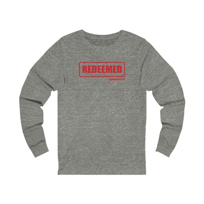 Redeemed Unisex Jersey Long Sleeve Tee