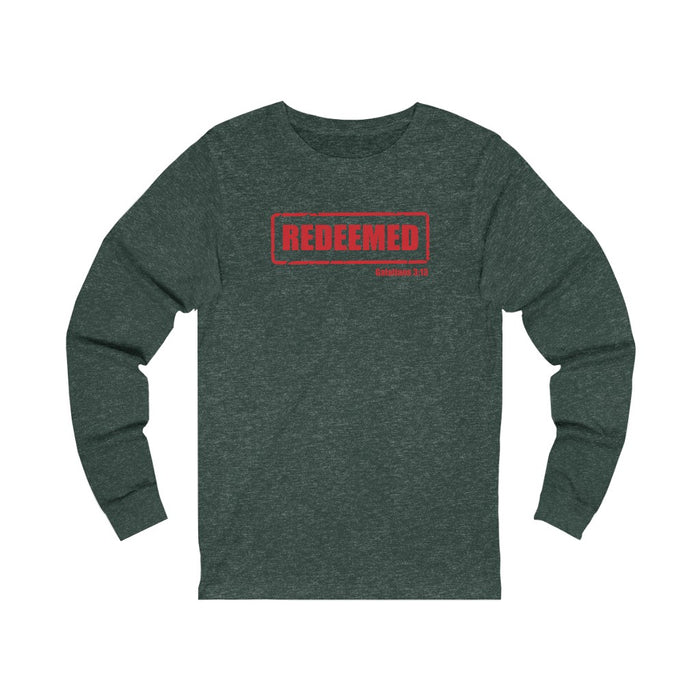 Redeemed Unisex Jersey Long Sleeve Tee