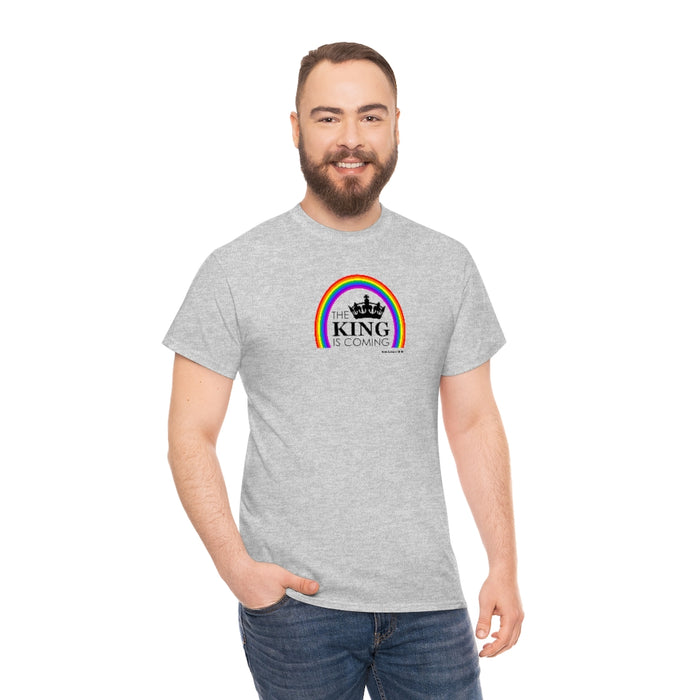 The King is Coming Women’s Unisex Heavy Cotton Tee