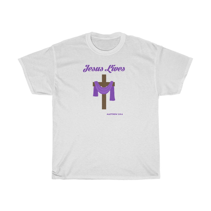 Jesus Lives Women’s Unisex Heavy Cotton Tee