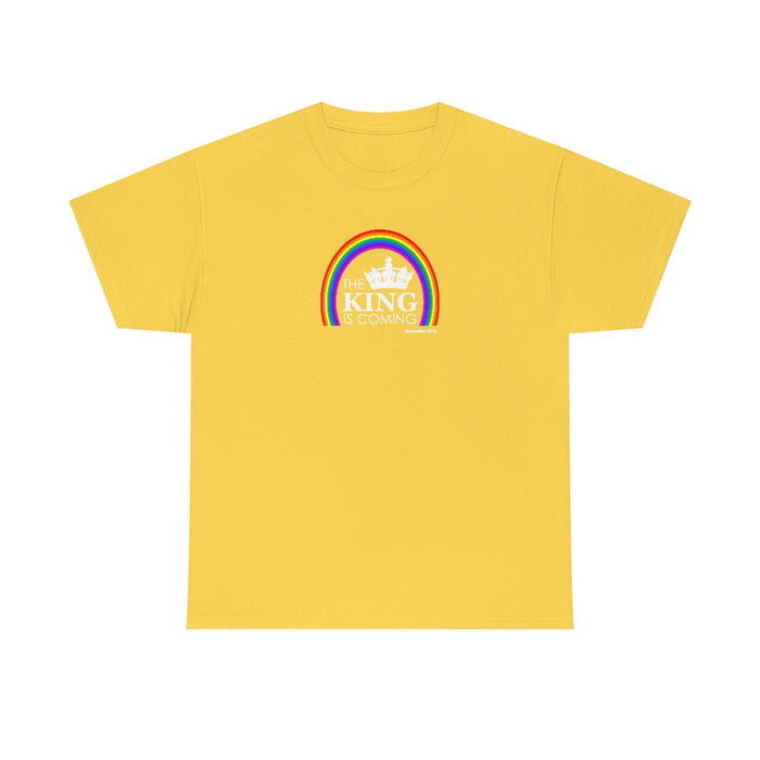 The King is Coming Women’s Unisex Heavy Cotton Tee
