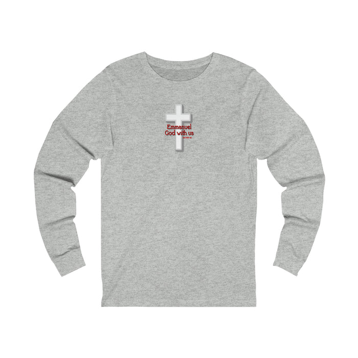 Emmanuel God With Us Women’s Unisex Jersey Long Sleeve Tee