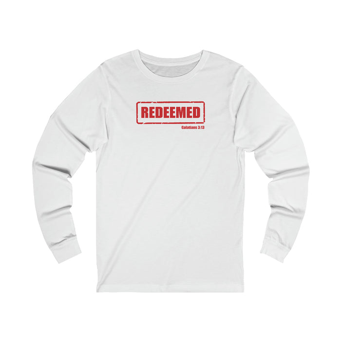 Redeemed Women’s Unisex Jersey Long Sleeve Tee
