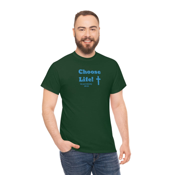 Choose Life 2.0 Women Unisex Heavy Cotton Tee