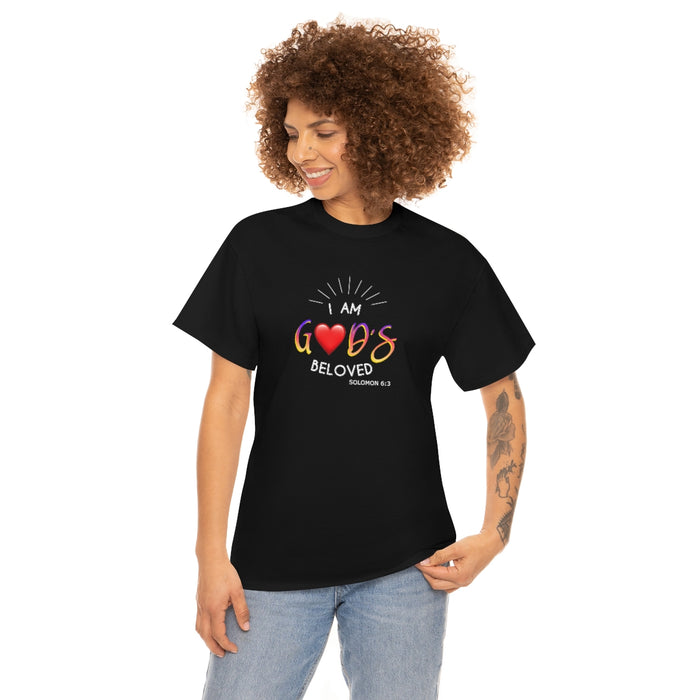 I am God’s Beloved Ladies Unisex Heavy Cotton Tee