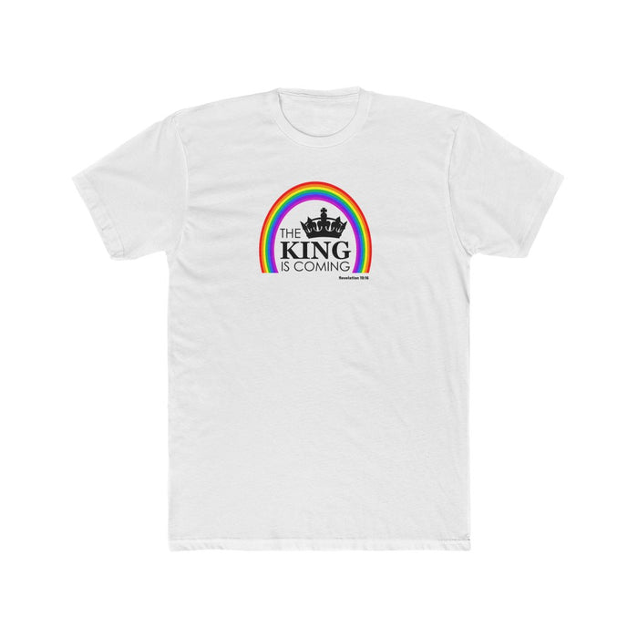 The King Is Coming Men's Cotton Crew Tee