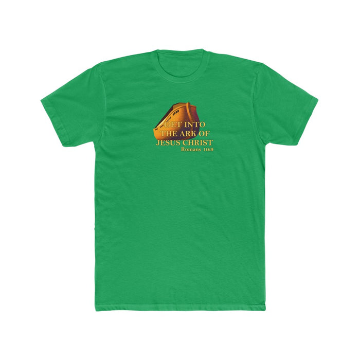 Get Into the Ark of Jesus Christ Men's Cotton Crew Tee