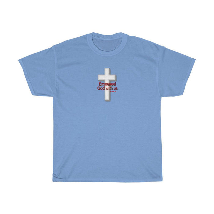 Emmanuel God With Us Women Unisex Heavy Cotton Tee