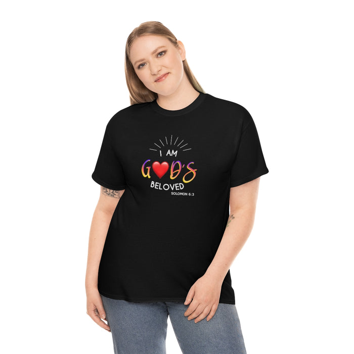 I am God’s Beloved Ladies Unisex Heavy Cotton Tee