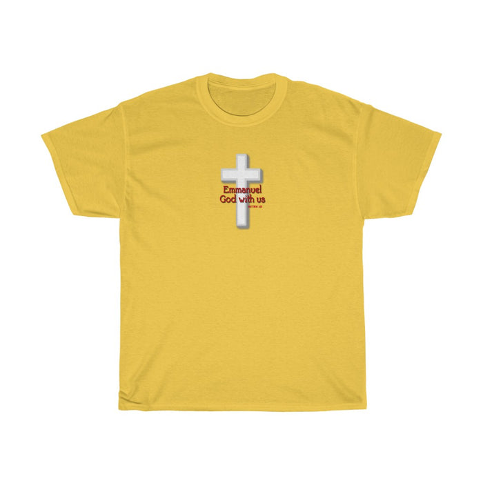 Emmanuel God With Us Women Unisex Heavy Cotton Tee