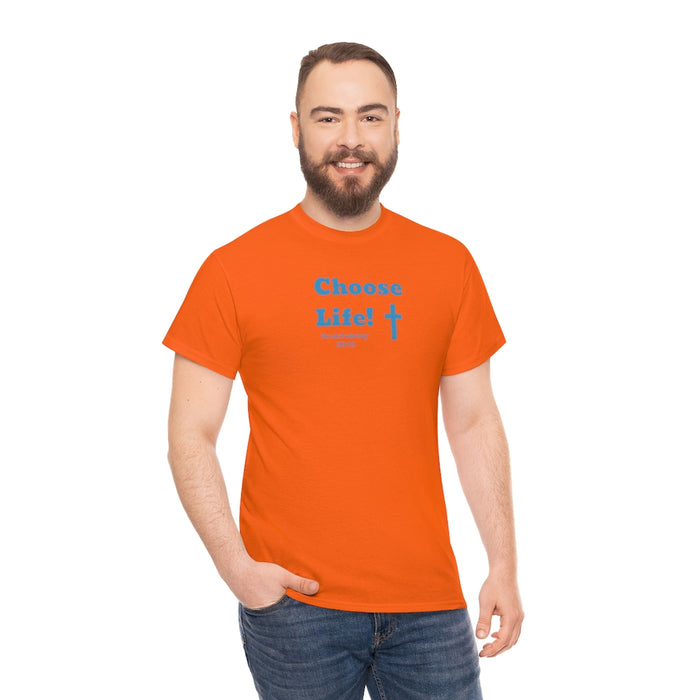 Choose Life 2.0 Women Unisex Heavy Cotton Tee