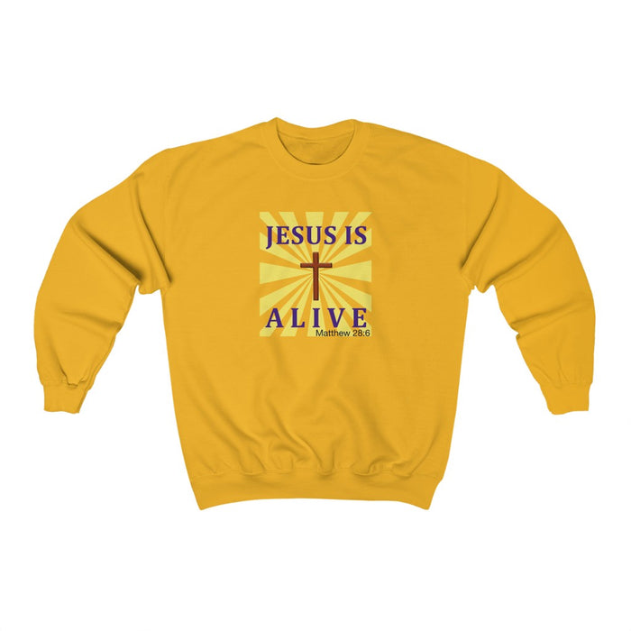 Jesus Is Alive Women Unisex Heavy Blend™ Crewneck Sweatshirt