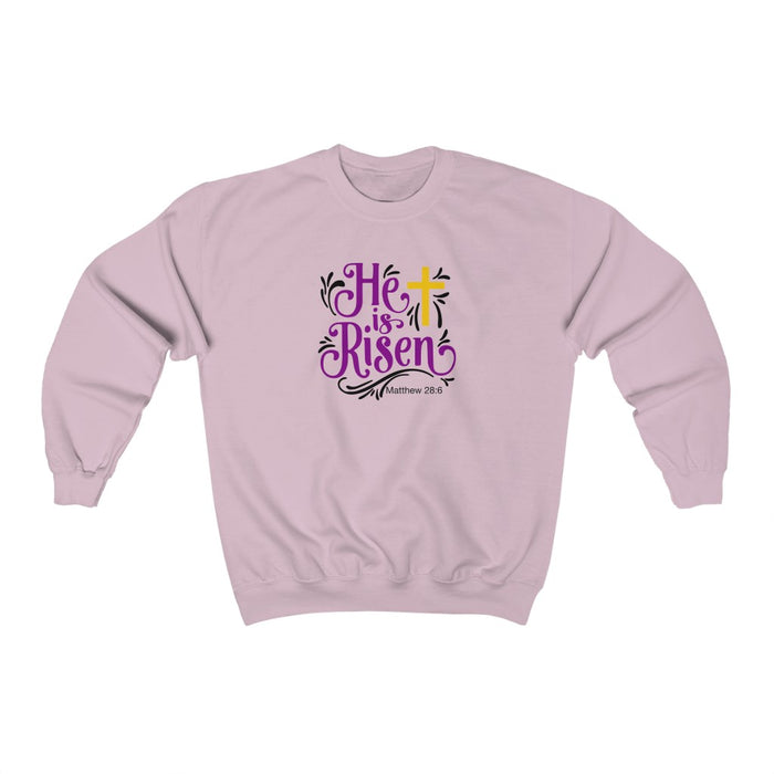 He is Risen Men Unisex Heavy Blend™ Crewneck Sweatshirt