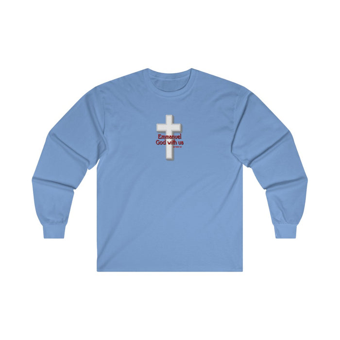 Emmanuel God With Us Men’s Ultra Cotton Long Sleeve Tee