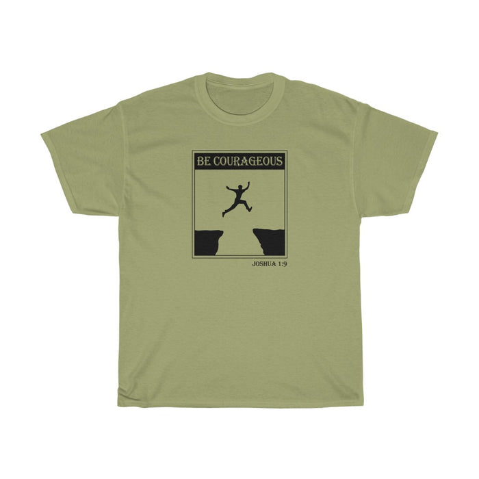 Be Courageous Men’s Unisex Heavy Cotton Tee
