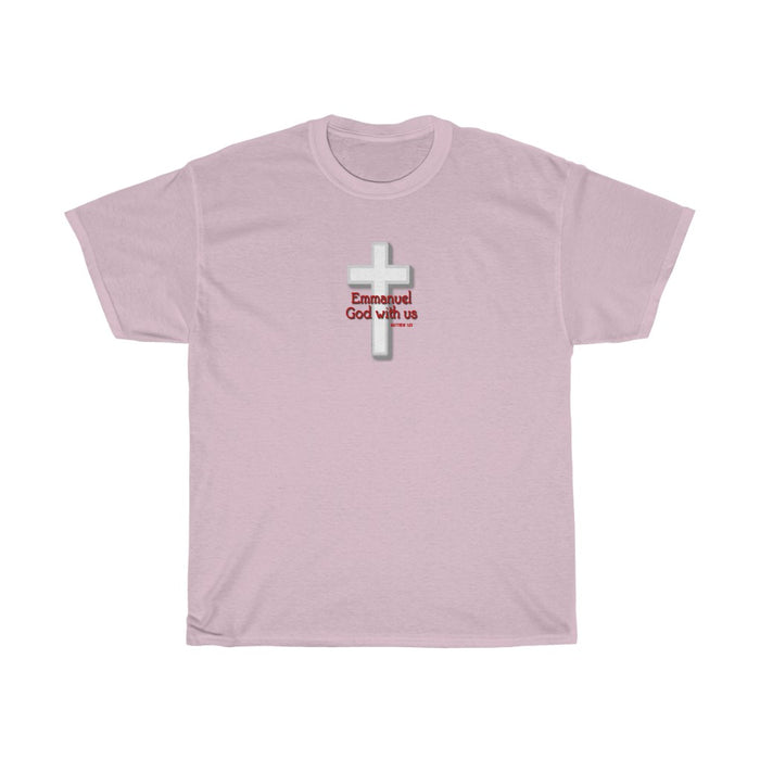 Emmanuel God With Us Women Unisex Heavy Cotton Tee